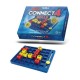 Jeu de société Connect 4 Rolls avec dés et plateau.
