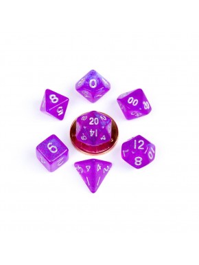 Mini pack de dados púrpura Stardust de FanRoll