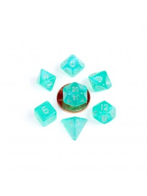 FanRoll Mini Pack de Dados Stardust Turquoise