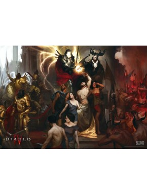 Puzzle Diablo IV Birth of Nephalem de 1000 piezas