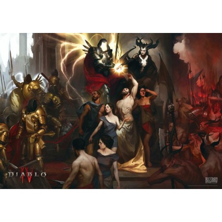 Puzzle Diablo IV Birth of Nephalem de 1000 piezas