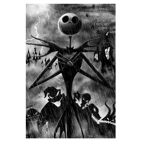 Poster Jack Pesadilla Antes de Navidad Storm