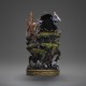 Estátua de Branca de Neve 28 cm com cervo da Iron Studios