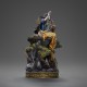 Estátua de Branca de Neve 28 cm com cervo da Iron Studios