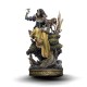 Estátua de Branca de Neve 28 cm com cervo da Iron Studios