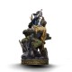 Estátua de Branca de Neve 28 cm com cervo da Iron Studios