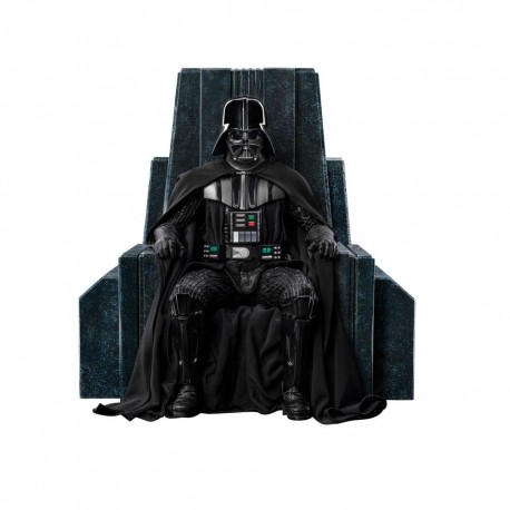 Estátua de Darth Vader no trono, escala 1/10