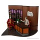 Figura do Joker no cenário de programa de TV