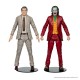 Figura do Joker no cenário de programa de TV