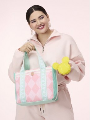 Bolsa transversal e porta-moedas Disney Mickey&Friends Tennis