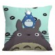 Housse de coussin Mon voisin Totoro 30x30cm avec design double face