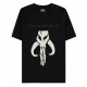 T-shirt noir Star Wars The Mandalorian avec symbole Mythosaur