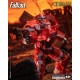 Figura articulada Nuka Cola T-60 de Fallout 76 em vermelho e prata