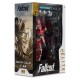 Figura articulada Nuka Cola T-60 de Fallout 76 em vermelho e prata