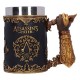 Jarra decorativa Assassin's Creed con detalles dorados