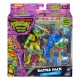 Figurines Leonardo vs Super Fly TMNT