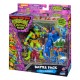 Figurines Leonardo vs Super Fly TMNT