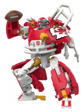 Figure Transformers Kansas City Chiefs KC-59 et casque NFL