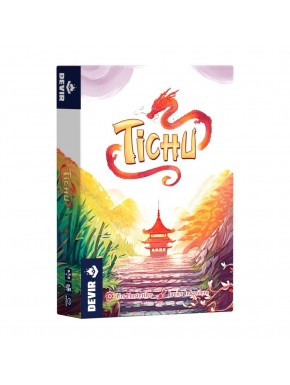 Caja del Juego de Mesa Tichu con diseño asiático de Devir