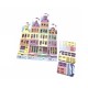 Caja del juego de mesa Canal Houses con diseño de casas flamencas