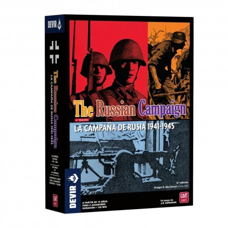 Caja del juego de mesa The Russian Campaign