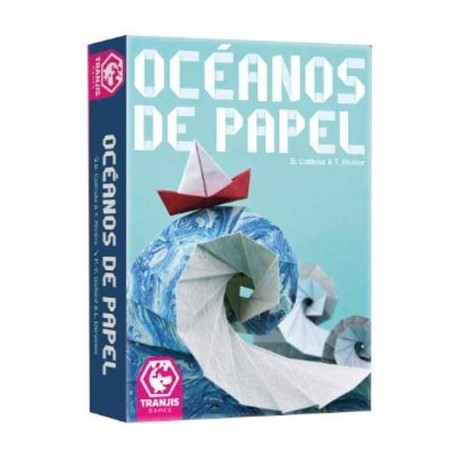 Boîte du jeu Océans de Papier par Tranjis Games