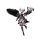 Maquette Lumitea Arcanadea avec ailes noires déployées