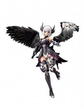 Maquette Lumitea Arcanadea avec ailes noires déployées