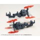 Kit accessoires Heavy Weapon Unit 65 Kotobukiya avec détails rouges