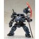 Kit accessoires Heavy Weapon Unit 65 Kotobukiya avec détails rouges