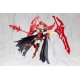 Maquette Megami Device Bullet Knights rouge et noire avec armement