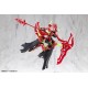 Maquette Megami Device Bullet Knights rouge et noire avec armement