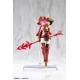 Maquette Megami Device Bullet Knights rouge et noire avec armement
