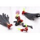 Maquette Megami Device Bullet Knights rouge et noire avec armement
