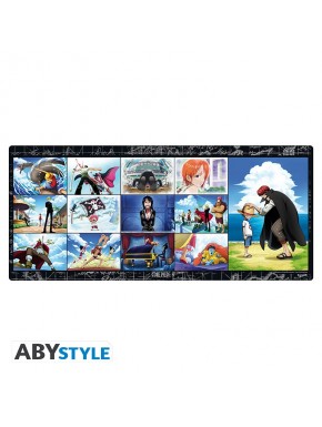 Mousepad XXL One Piece con recuerdos de la Tripulación Sombrero de Paja