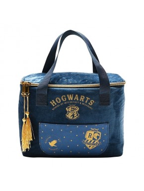Sac à déjeuner bleu Serdaigle de Harry Potter avec détails dorés