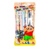 Set de 6 bolígrafos Shin Chan