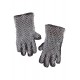 Guantes de cota de malla y cuero de Battle-Merchant