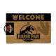 Felpudo Jurassic Park Logo