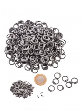 Anneaux en aluminium ULFBERTH pour cotte de mailles