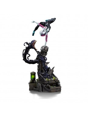 Statue diorama Ghost Spider vs Villains de 34 cm