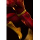 Estatua de Flash DC Comics 25 cm sobre asfalto curvado
