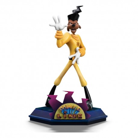 Estátua de Goofy e filho Powerline 24 cm Iron Studios