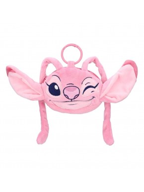 Llavero Angel Plushie Pals de Lilo & Stitch de peluche rosa