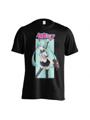 Camiseta negra Hatsune Miku Ready For Business