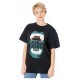T-shirt noir The Lost Boys avec design de mâchoires ouvertes