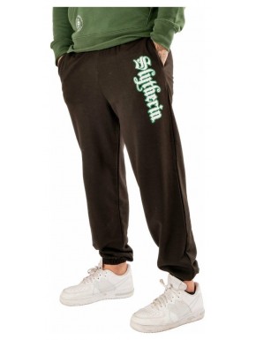 Pantalon de jogging Serpentard Harry Potter de couleur sombre