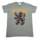T-shirt gris Gryffindor Harry Potter avec emblème et texte