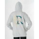 Sweat gris Ravenclaw Zodiac avec design doré et bleu