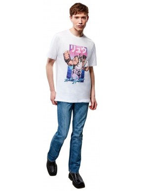 T-shirt blanc Ryu Street Fighter